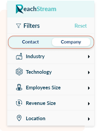 ReachStream Company filter