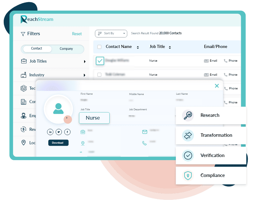 Download Emails And 20 Contact And Company Insights