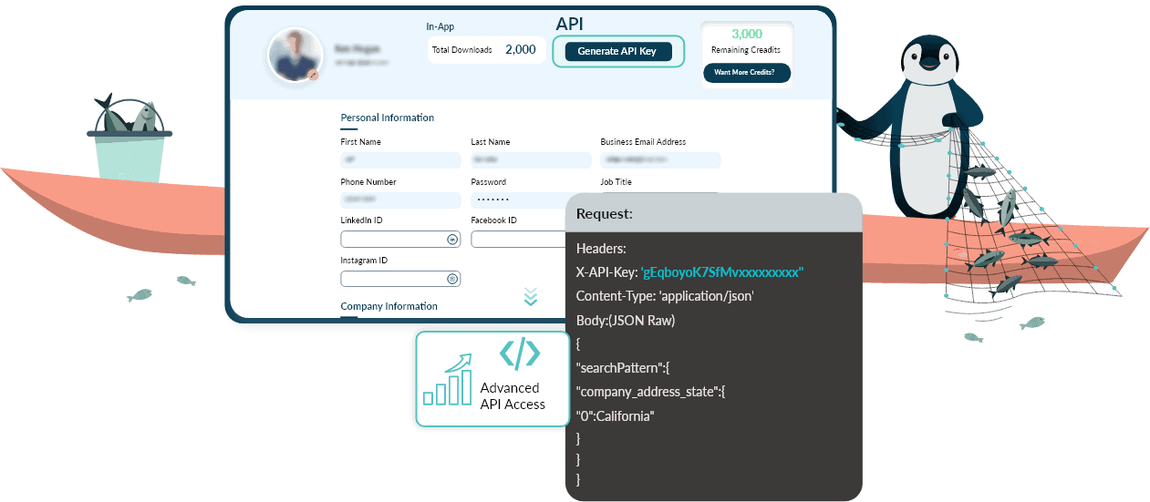 Enrich your system with Reachstream's data enrichment API.