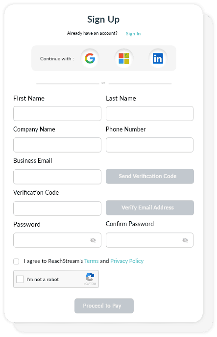 Create Account