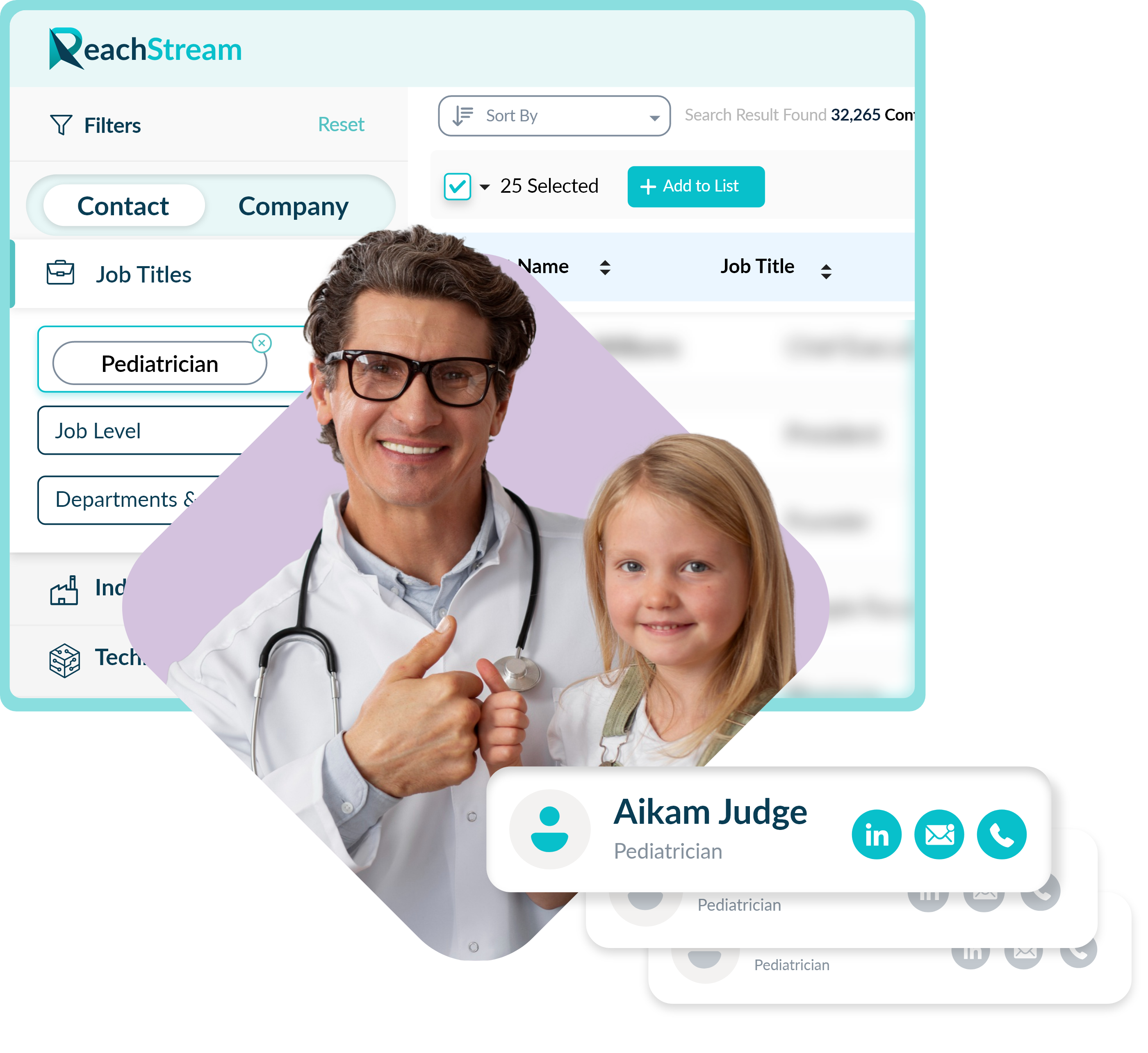 Pediatricians Contact Database