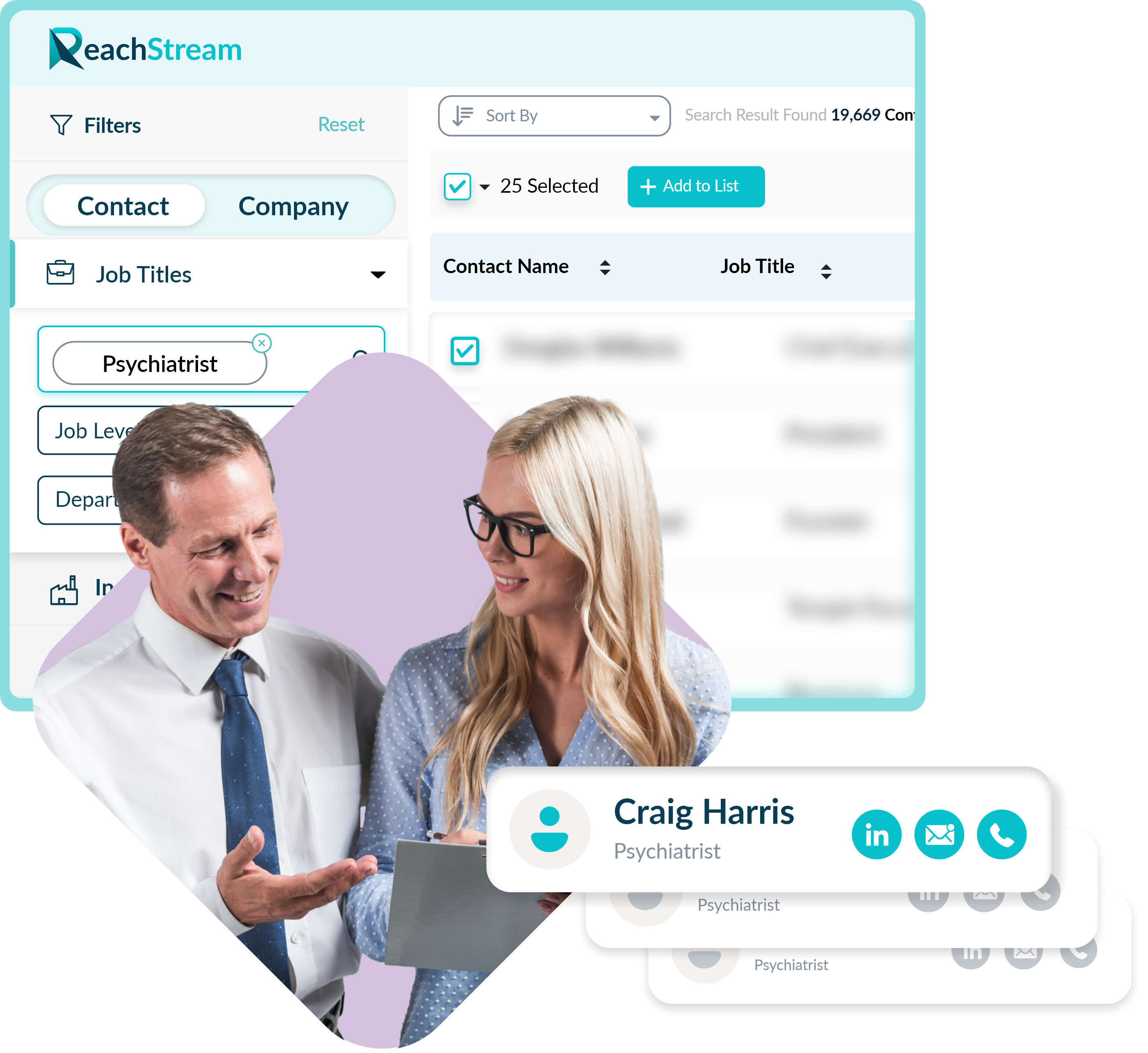 Psychiatrists Contact Database