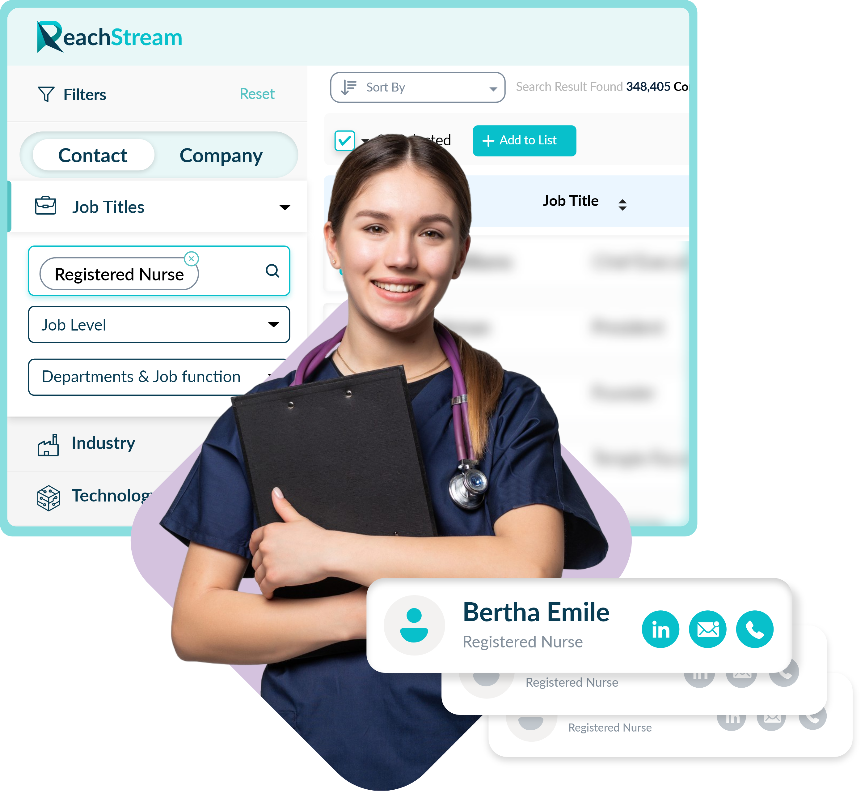 Registered Nurses Contact Database