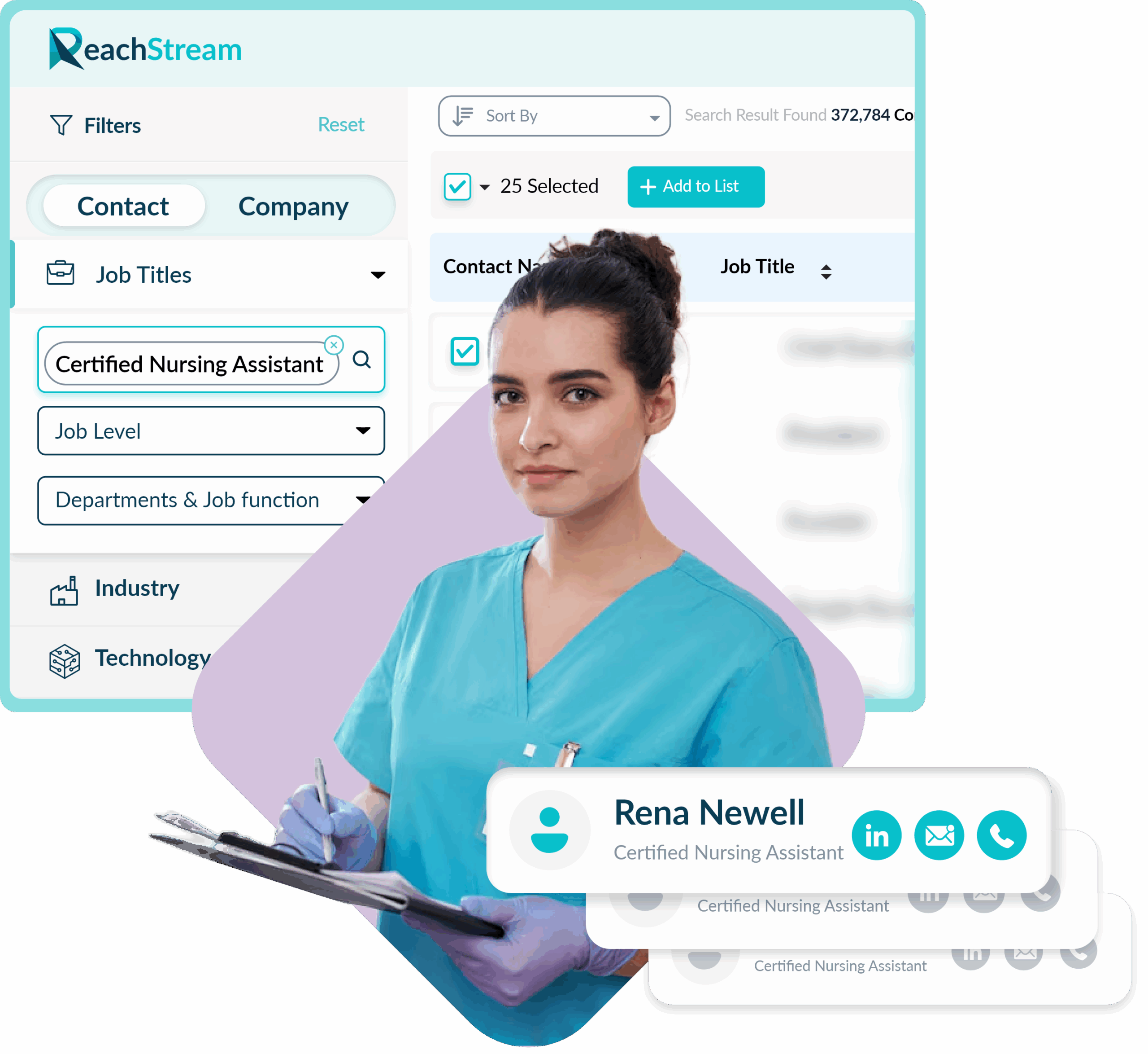 Get Verified Certified Nursing Assistants Email List From Reachstream