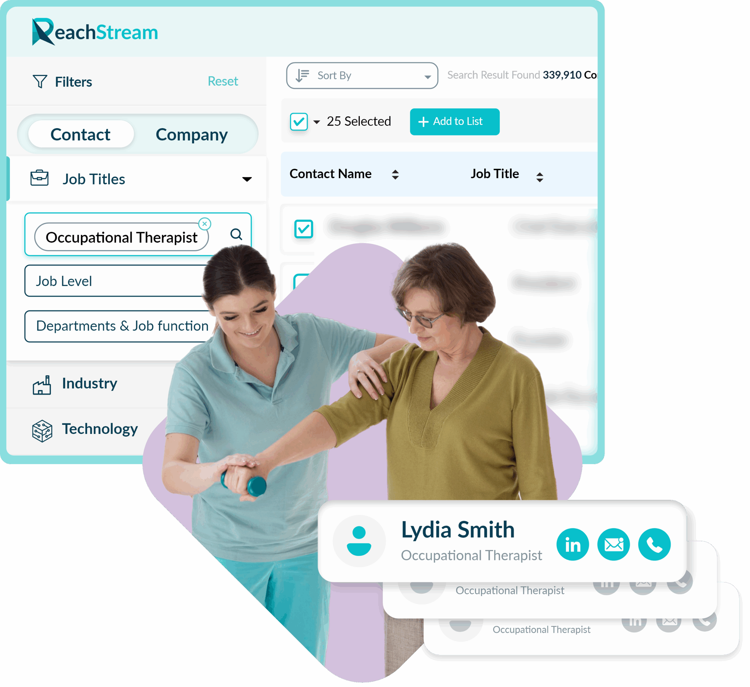 Get Verified Occupational Therapists Email List From Reachstream
