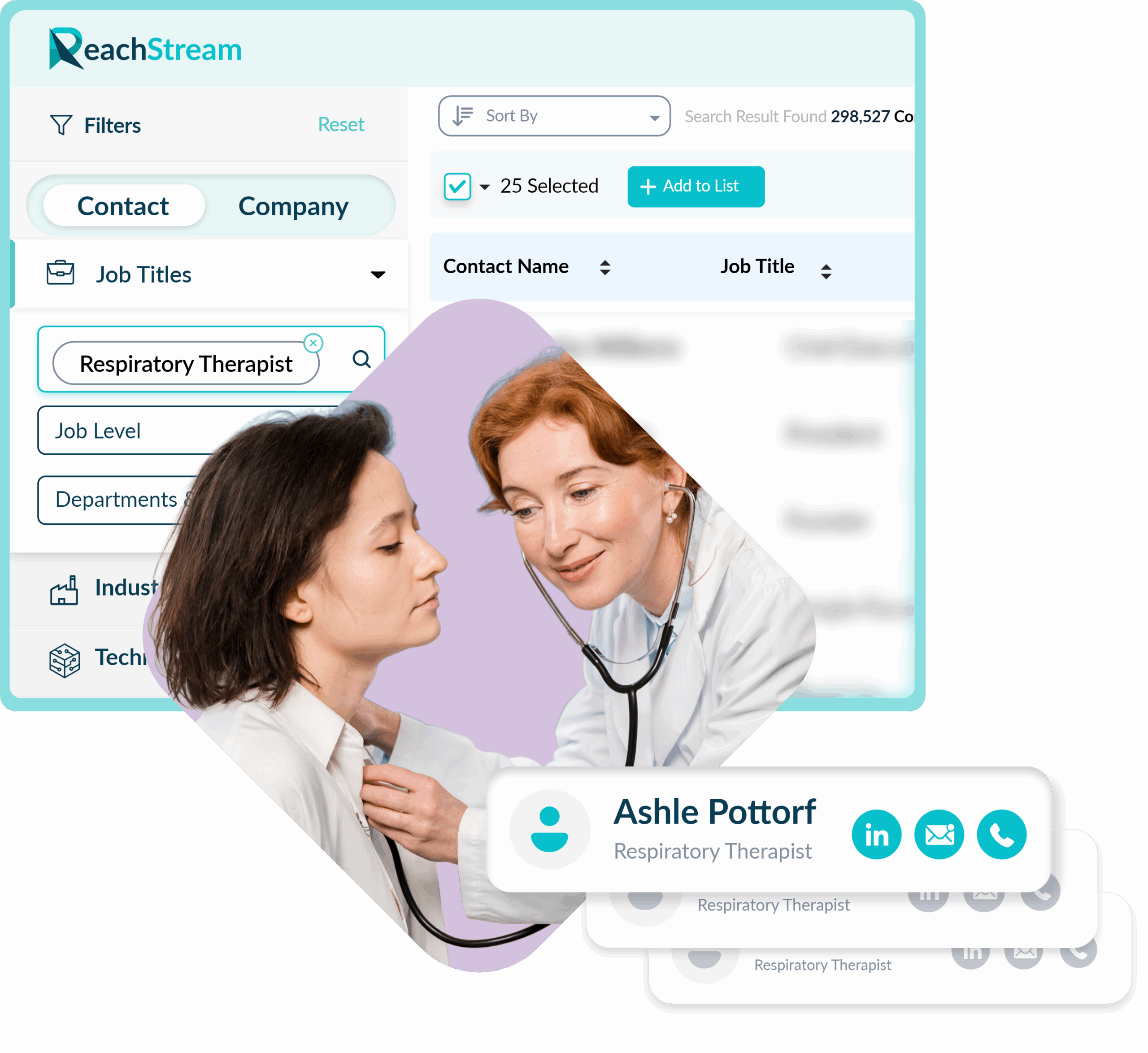 Get Verified Respiratory Therapist Email List From Reachstream