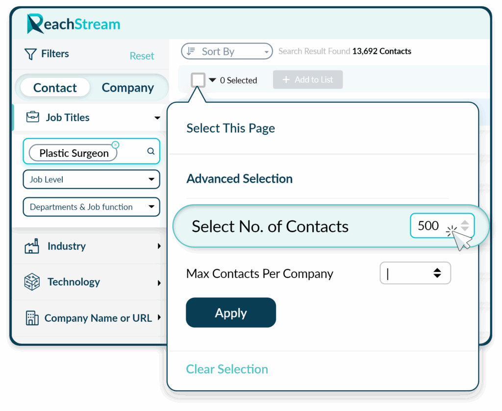 Select The Right Plastic Surgeons Data