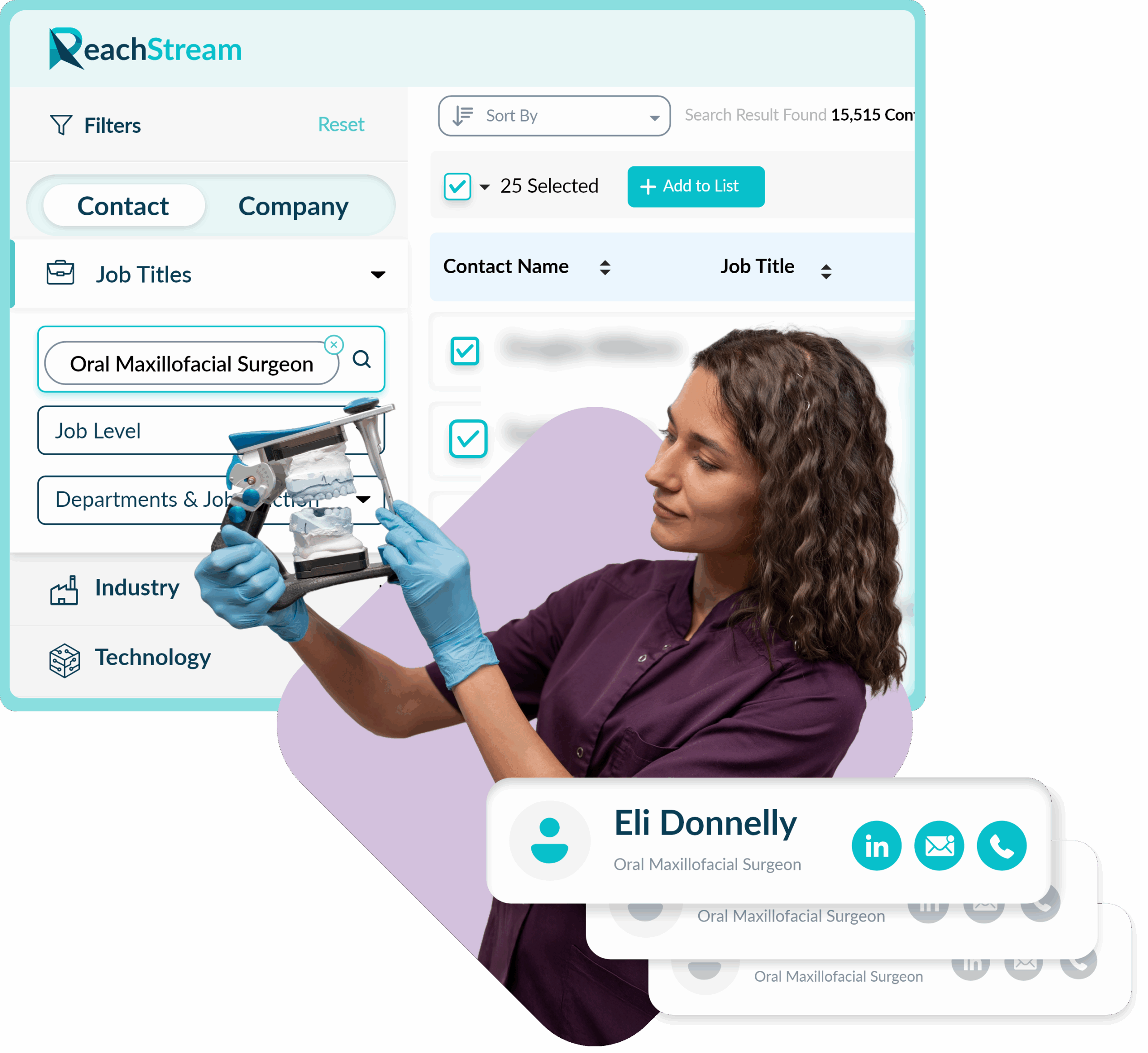 Get Verified Oral Maxillofacial Surgeons Email List From Reachstream