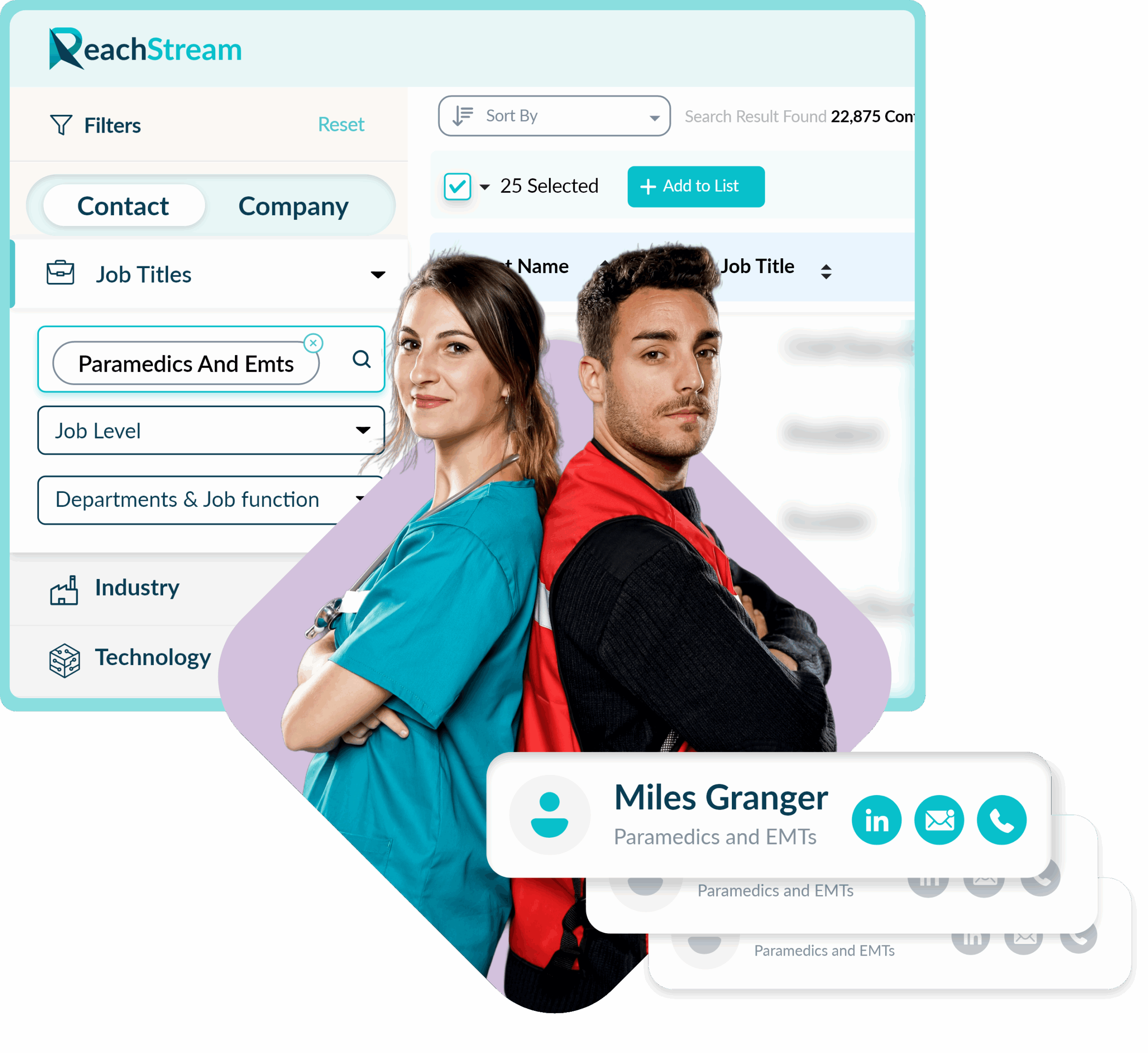 Get Verified Paramedics And Emts Email List From Reachstream