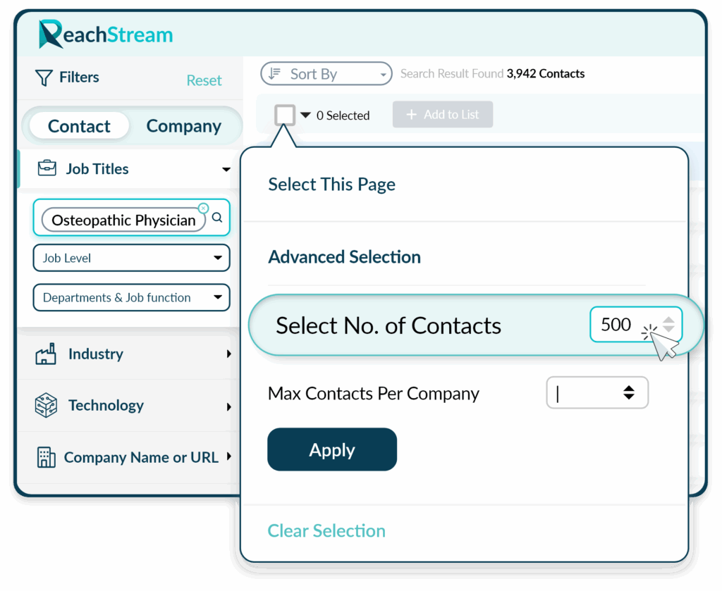 Select The Right Osteopathic Physicians Data