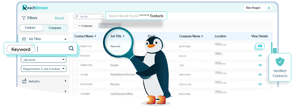 Find &Amp; Connect With Verified Healthcare Pros Via Reachstream