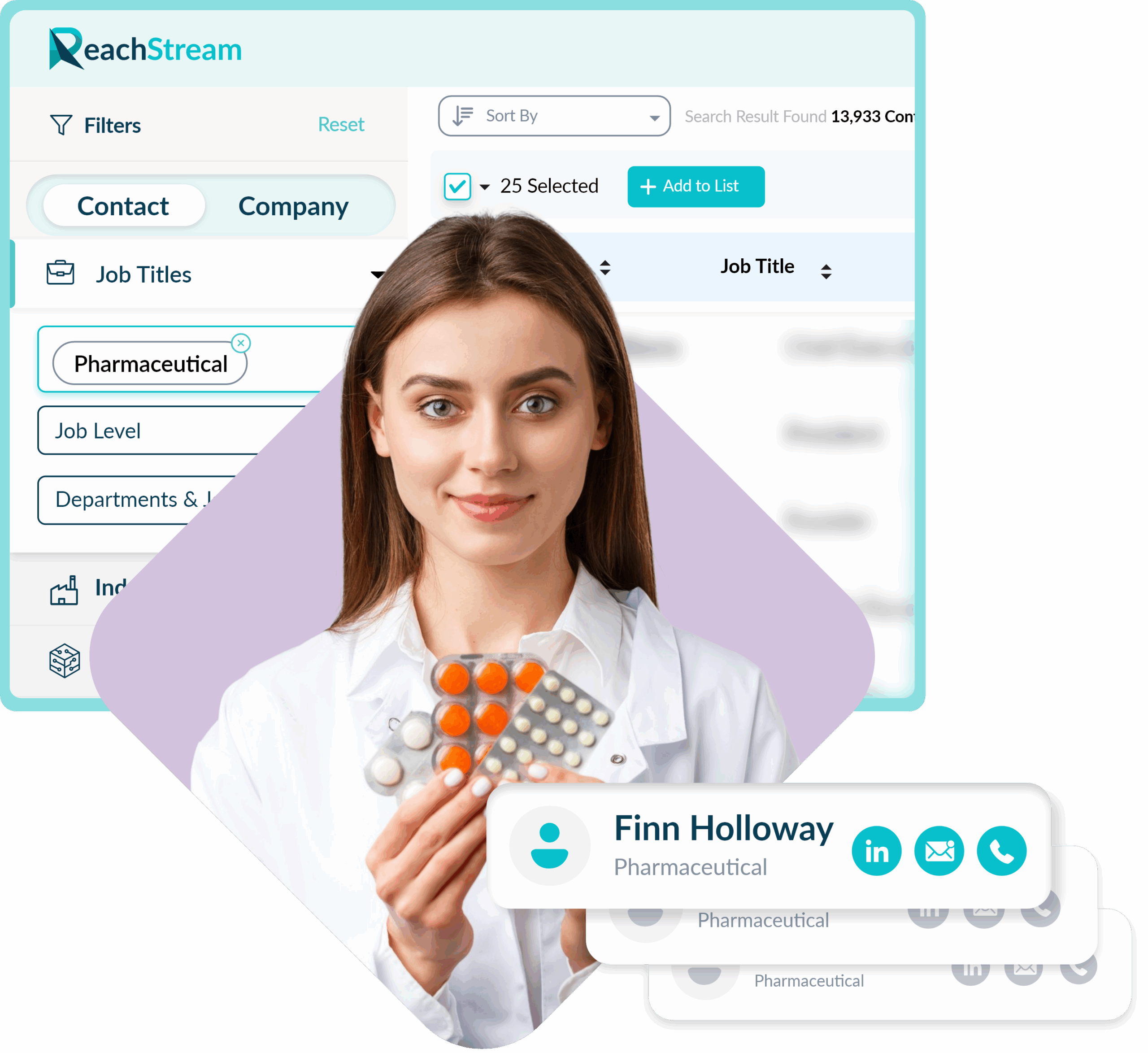 Get Verified Pharmaceutical Email List From Reachstream
