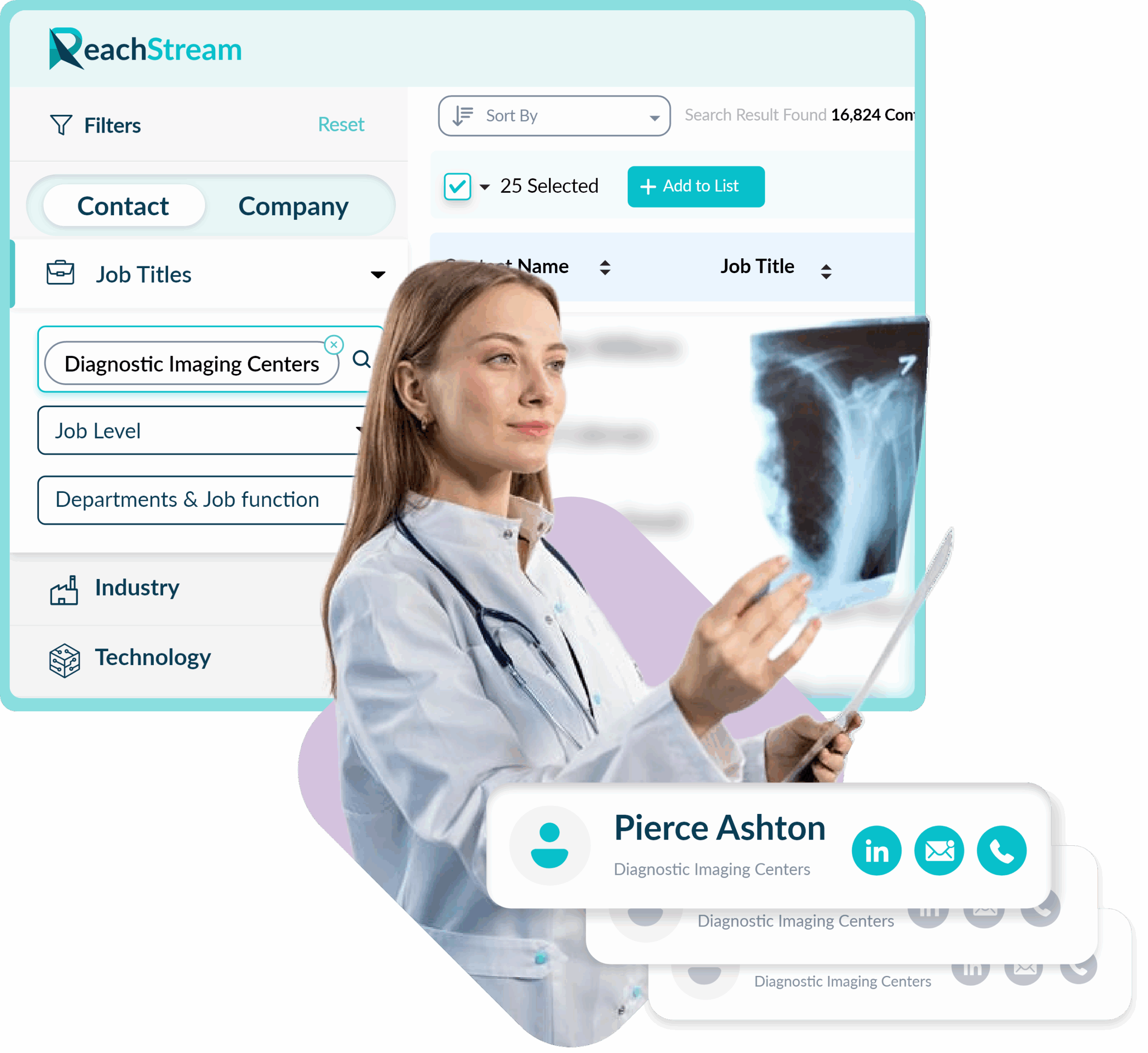 Get Verified Diagnostic Imaging Centers Email List From Reachstream
