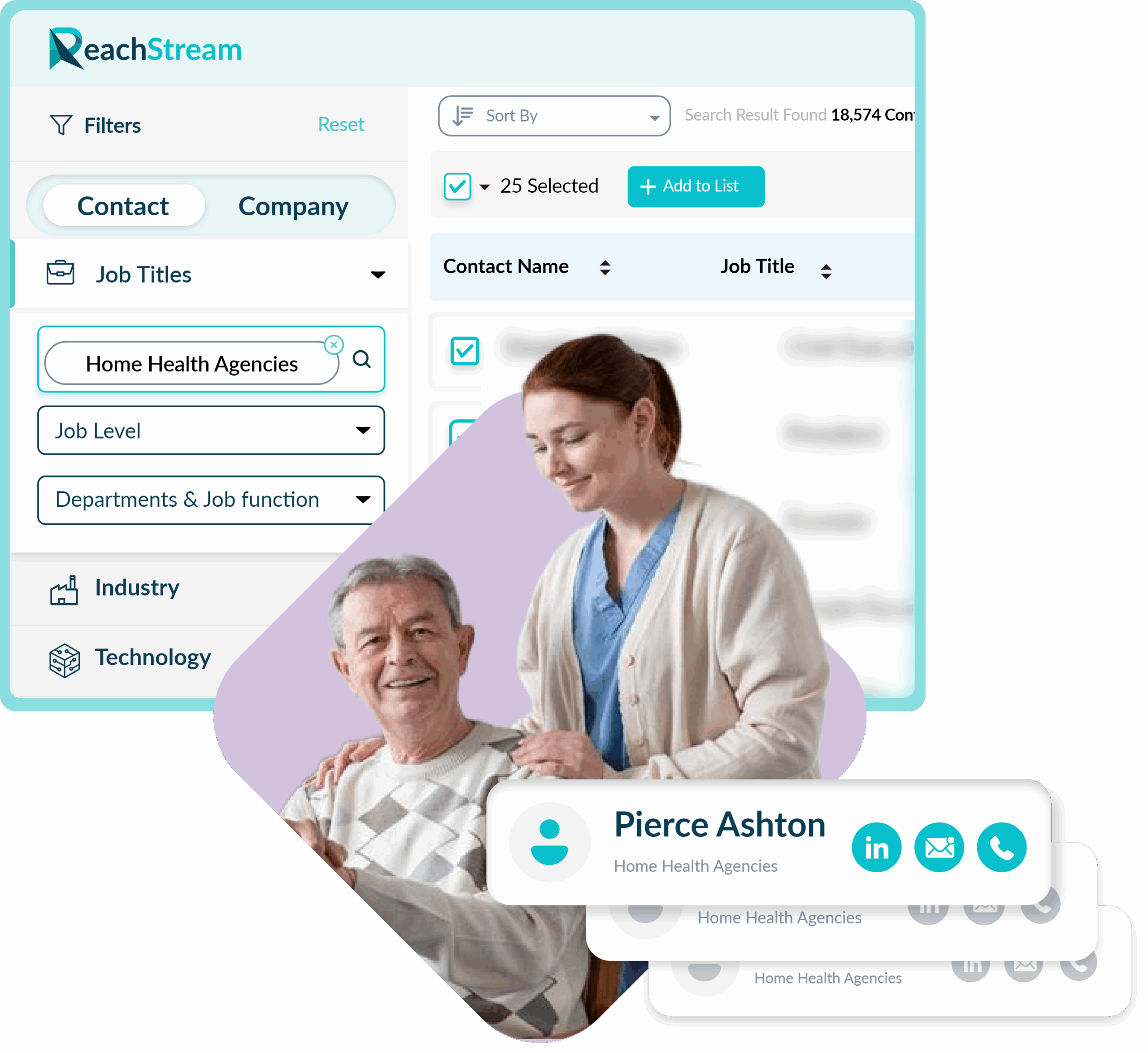 Get Verified Home Health Agencies Email List From Reachstream