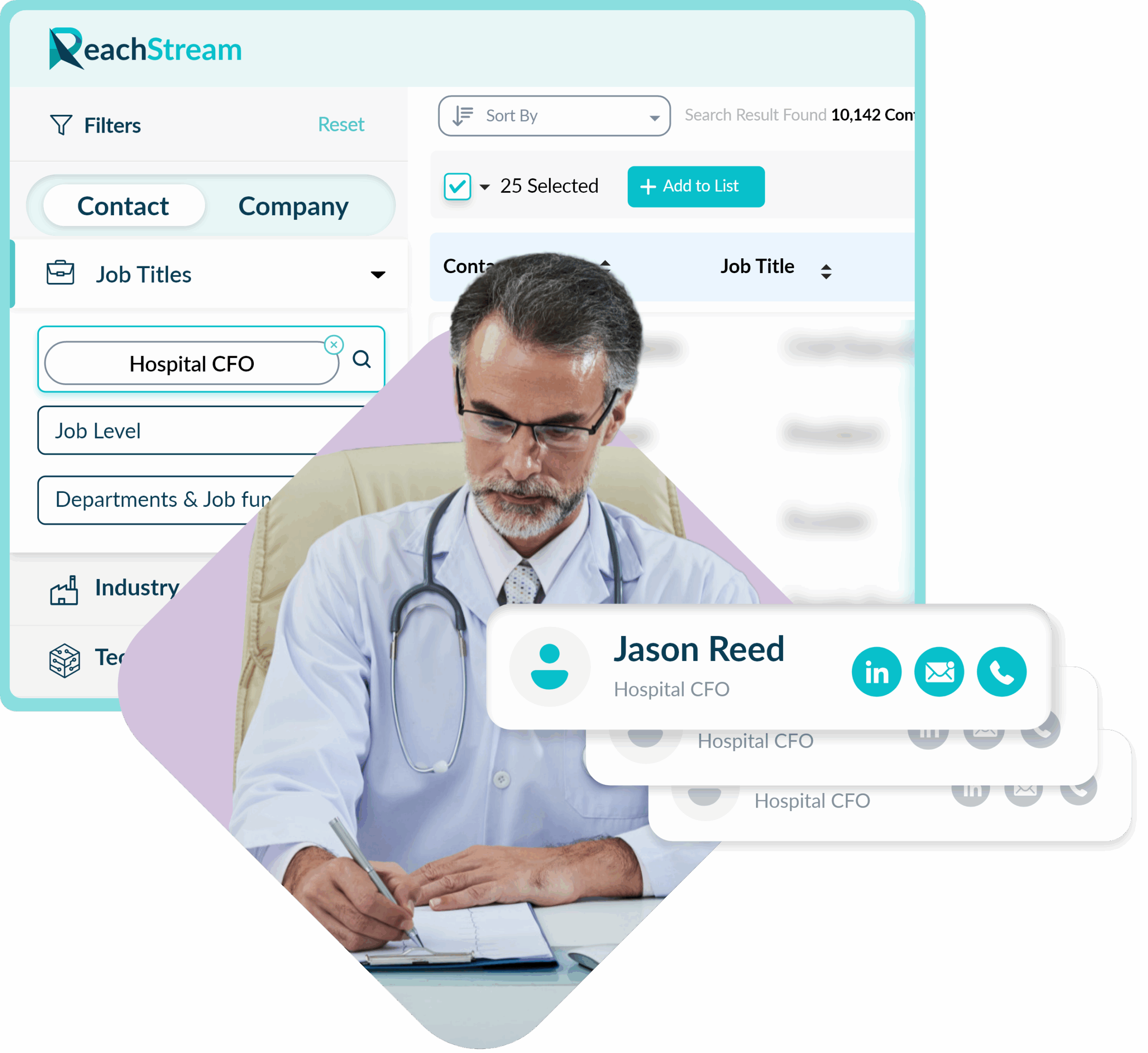 Get Verified Hospital Cfo Email List From Reachstream