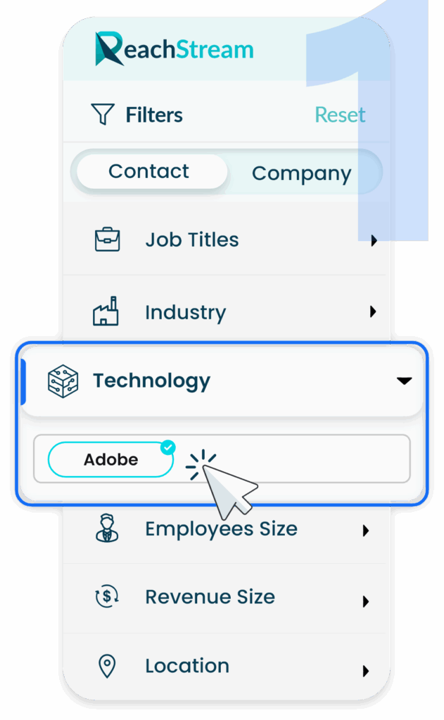 Find Adobe Users Easily With Advanced Reachstream Filters
