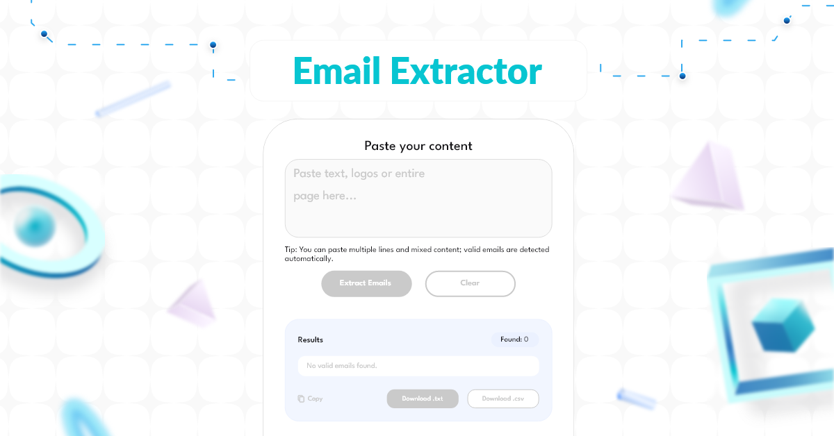 Free Email Extractor Tool - ReachStream