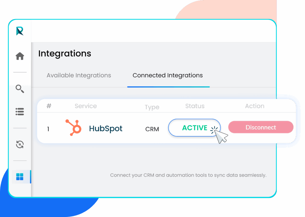 Verify Your Linked Hubspot Integration
