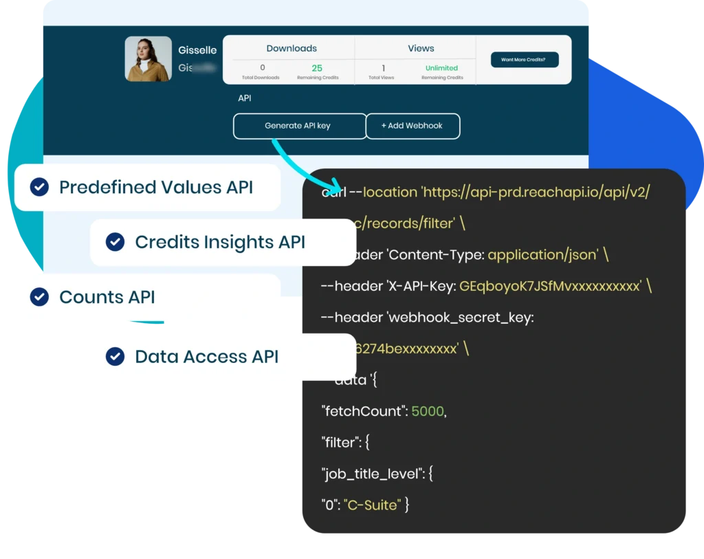 Secure Api Access For Real-Time Contact And Company Data