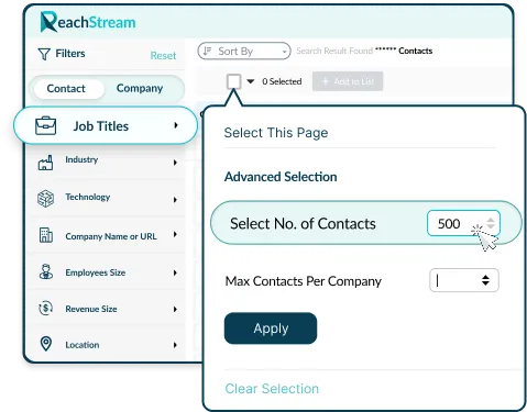 Select The Right Data