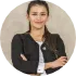 Brunette Businesswoman Posing