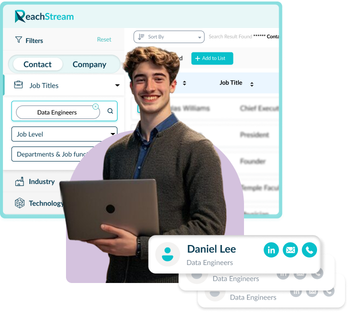 Data Engineer Contact List