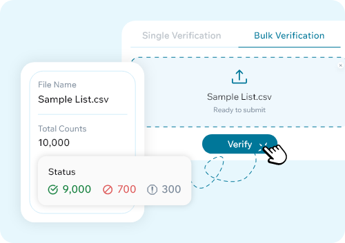 Email Verifier Performing Advanced Smtp Verification To Accurately Classify Email Addresses.