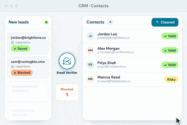 Email Verifier Crm Integration Workflow